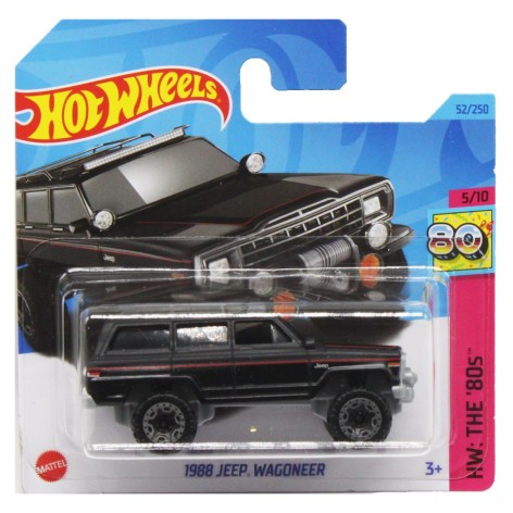 Машинка Hot Wheels 1988 Jeep WAGONEER черный