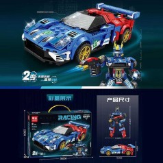 Конструктор “Трансформер”, 413 елементів, в кор. 36*25*8 см /36/