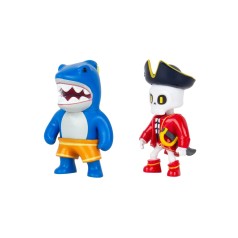 Набор коллекционных фигурок STUMBLE GUYS - МЕГАЛОДОН И КАПИТАН НОХАРТ (2 фигурки, 6 cm)