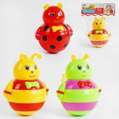 Неваляшка 3 види, комашка, світло, звук, у п/е /72-2/