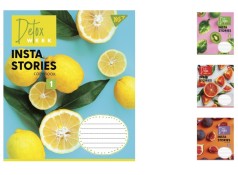 Зошит А5/36 кл. YES Insta stories, зошит дя записів 15 шт. у уп. //