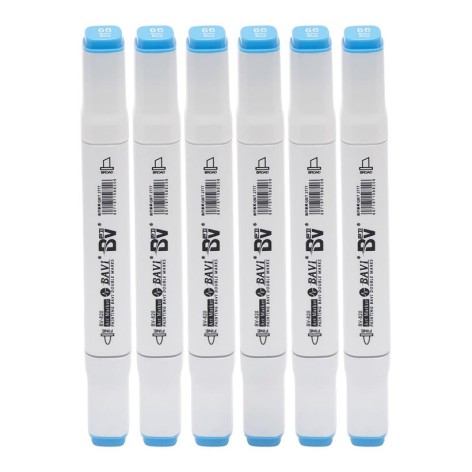 Скетч-маркер двухсторонний №66, на спиртовой основе, ЦЕНА ЗА 10 ШТ 