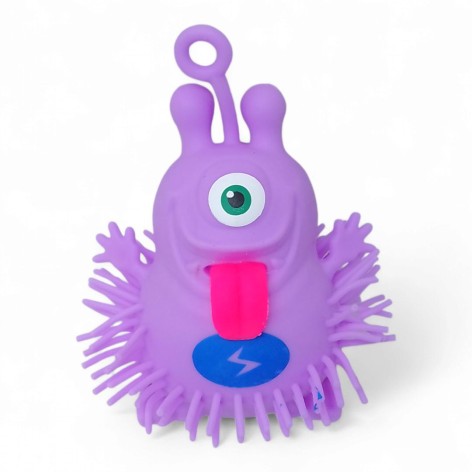 Игрушка-антистресс Монстрик, свет, сиреневый