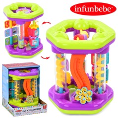 Гра ролик/роллер, 17,5см, рухливі деталі, лабіринт, дощ, 2 кольори, в кор-ці, 17-15-21см /6/