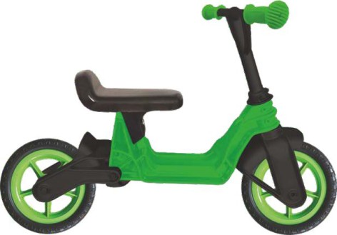 Велобег Kinderway 10"  Cosmo bike  Зеленый (11-014 ЗЕЛ)