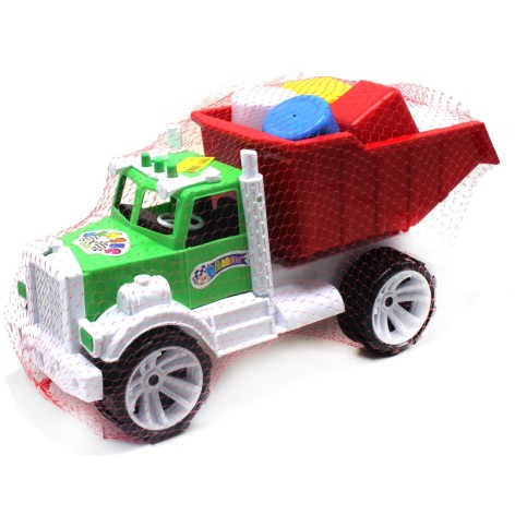 Бамсик Будівництво зелений-червоний