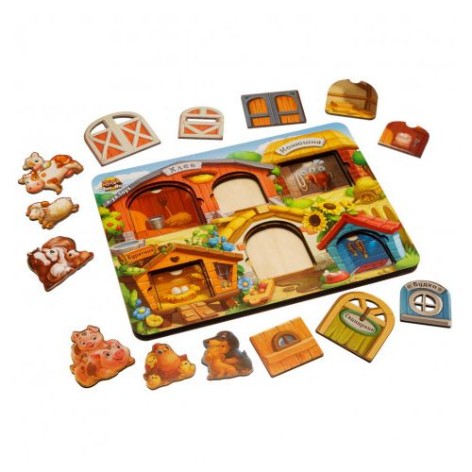 Тришаровий вкладиш "Ферма"