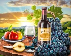 Алмазная мозаика на подрамнике 