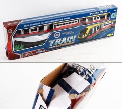 УЦЕНКА 30% Залізниця 62-62см, вагони 3шт,зв.св, 27деталей,бат, кор, 61-18-4,5см 