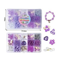 Набір бісеру ліска, чармі, в боксі 10*17,2 см 
