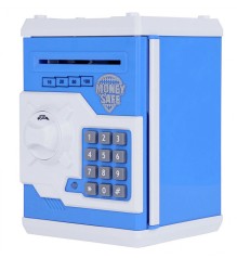 Копилка сейф затягивает купюры, микс видов, 13,5-19-14см 