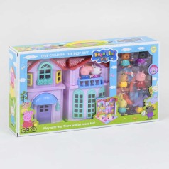 Будиночок мультгероїв 8 ігрових фігурок, меблі, світло, звук, кор. 