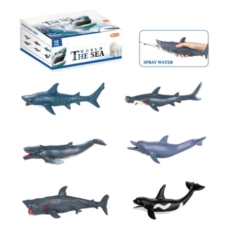 Фігурка морські мешканці, від 24см, 6 видів, /4/48/12шт у кор. 30,5-26-13см