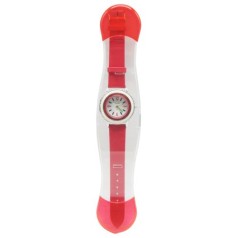 Часы детские A-2428 микс 25см (150)красный резьба