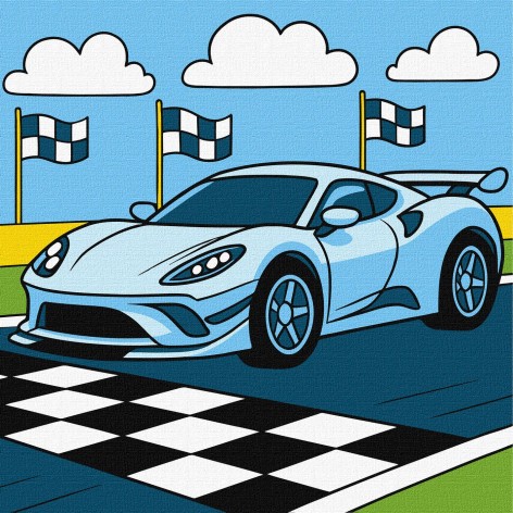 Картина за номерами для дітей Ideyka 