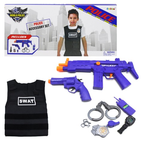 Набор синий оружие