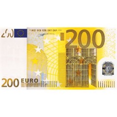 Конверт купюры 1002 (200 евро)