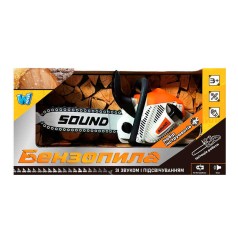 Бензопила  WToys звук, ланцюг рухається, на батар. 41*11*21 см, в кор. 