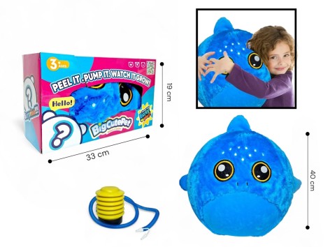 Надувной плюшевый мяч 