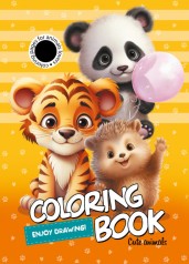 Розфарбовка, 80г, 210х297 мм, 8 арк., А4,Скоба диз.23334