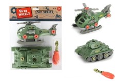 Набір військової техніки конструктор в п/е 31*25,5см 3341-D2C