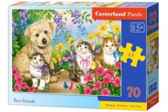Пазли Найкращі друзі, 70 елементів