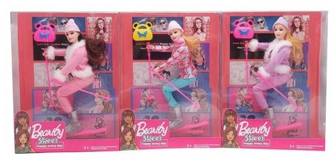 Кукла 3 вида, в коробке 