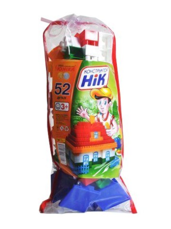 Детский конструктор "Ник" (52 детали)