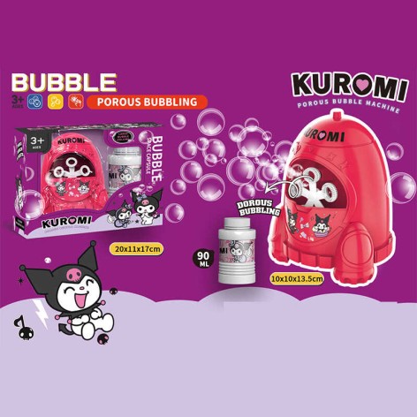 Установка с мыльными пузырями в ко. 