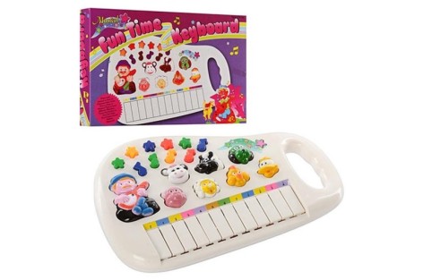 Піаніно дитяче зі світлом в кор.28,6*17,6*6см 951