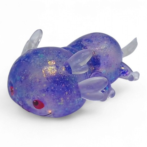 Іграшка-антистрес Аксолотль фіолетовий