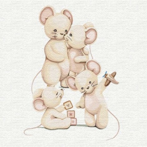 Картина по номерам "Счастливая семья"???