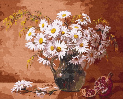 Набір для розпису по номерах. Букет 