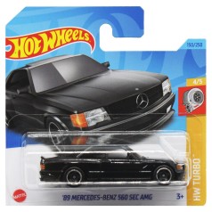 Машинка Hot Wheels 89 MERSEDES-BENZ 560 чорний