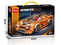 Конструктор 284 детали, в кор. 36*25*8 см /36/