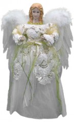 Сувенир керамический "Девушка-Ангел" 40см,зол.(1*8)