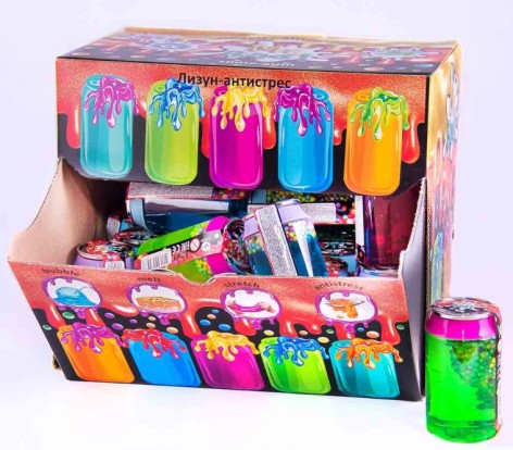 Игрушка-антистресс 90 мл Cola slime ТМ Lovin 