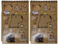 Блокн.для гравюр А5/8чорн.арк.