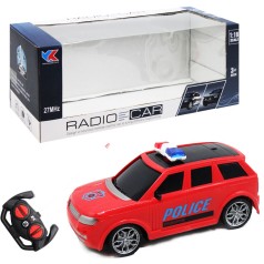 Машина на радиоуправлении полицейская красная