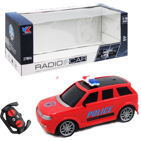 Машина на радиоуправлении полицейская красная