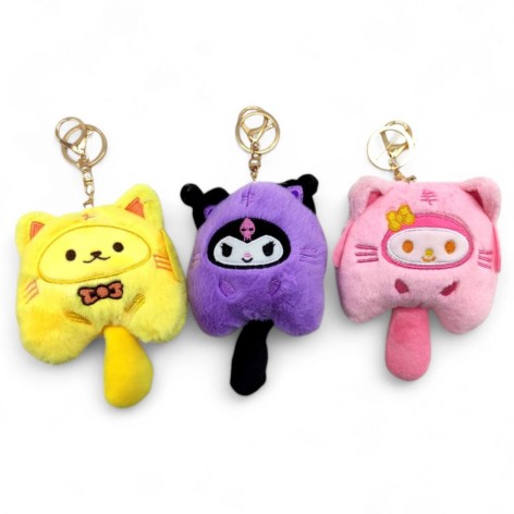 М'яка іграшка-брелок "Sanrio" 10 см (мікс видів)