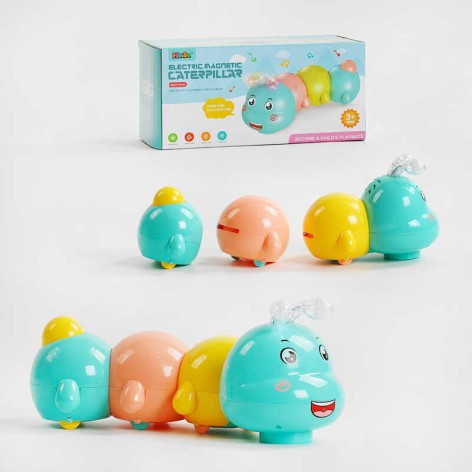 Гусінь мелодія, підсвічування, колесо вільного ходу, магнітний корпус, у кор. 