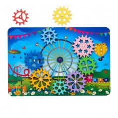 Дерев'яна гра Шестерні 