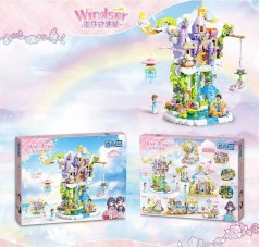 Конструктор “Чарівный мир”, 964 элементов, фигурки героев, в кор. 58*47*8см /10/