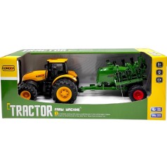 Трактор з причіпом інерційний, в коробці 42*17,5*16,3 см