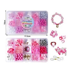 Набір бісеру ліска, чармі, в боксі 10*17,2 см 