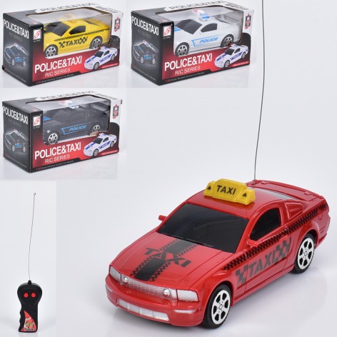 Р/К машина 17см, на бат-це, 1:24, 4 цвета, в кор-це, 19,5-10-9см 