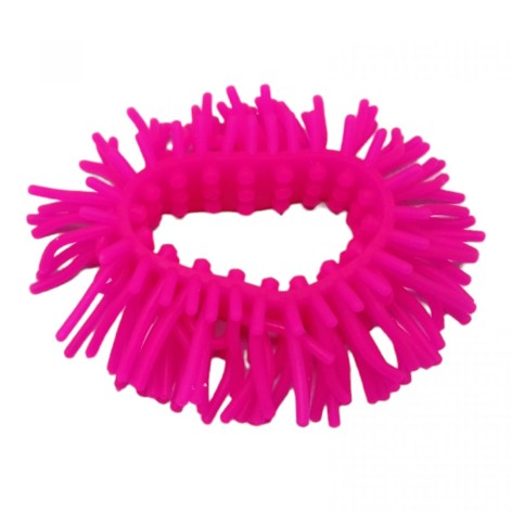 Браслет-антистрес силіконовий (рожевий)