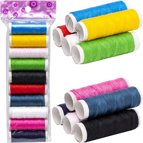 Набор цветных нитей, 10 штук X4-100