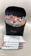 Набір двохсторінних маркерів 24 шт